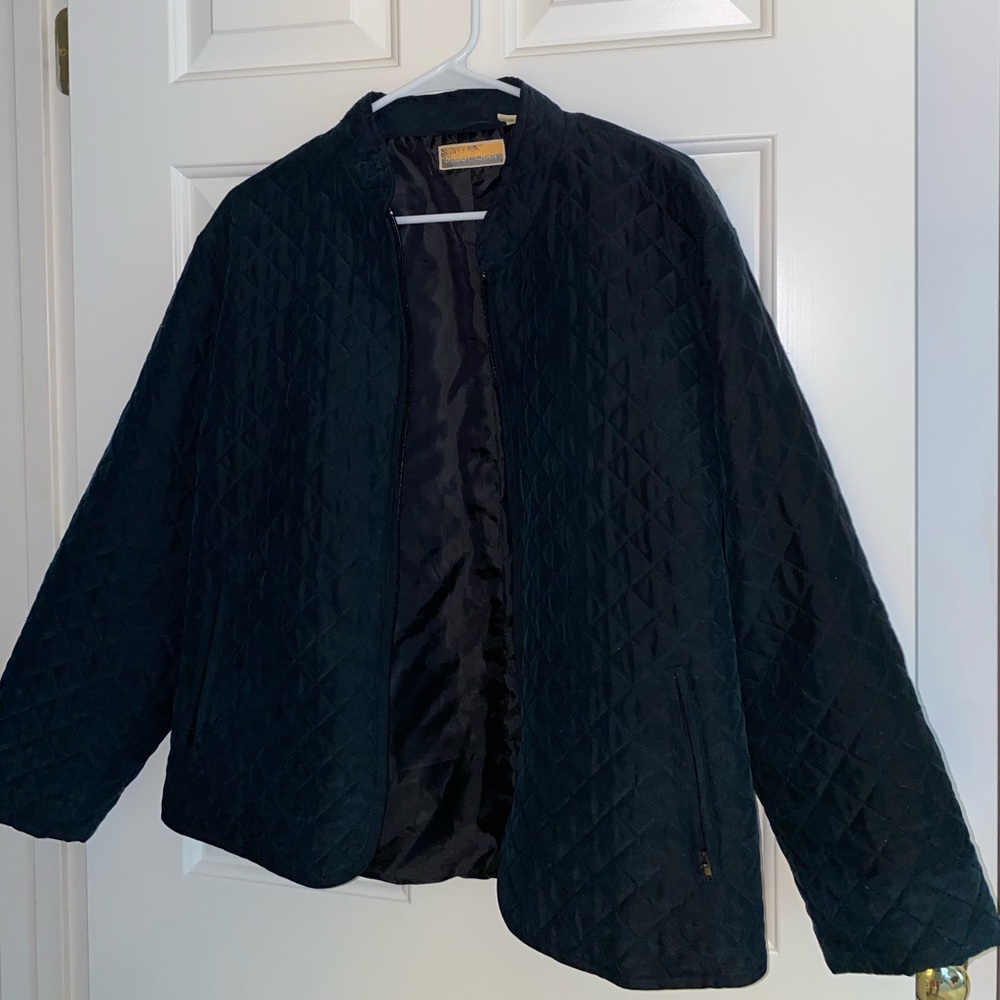 Bobby Chan Black Quilted Jacket
